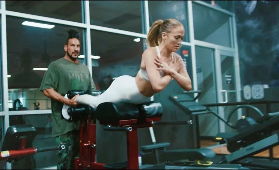 jennifer lopez working out