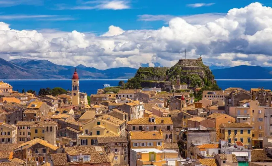 corfu old town