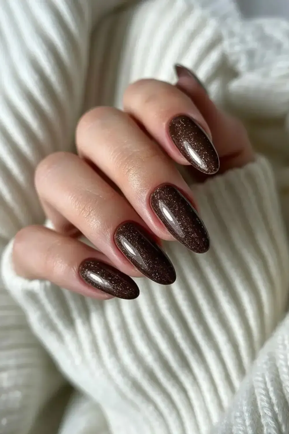 chocolate nails ideas