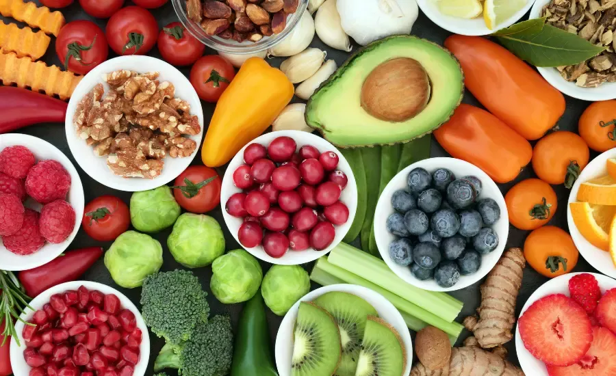 fruits and vegetables 