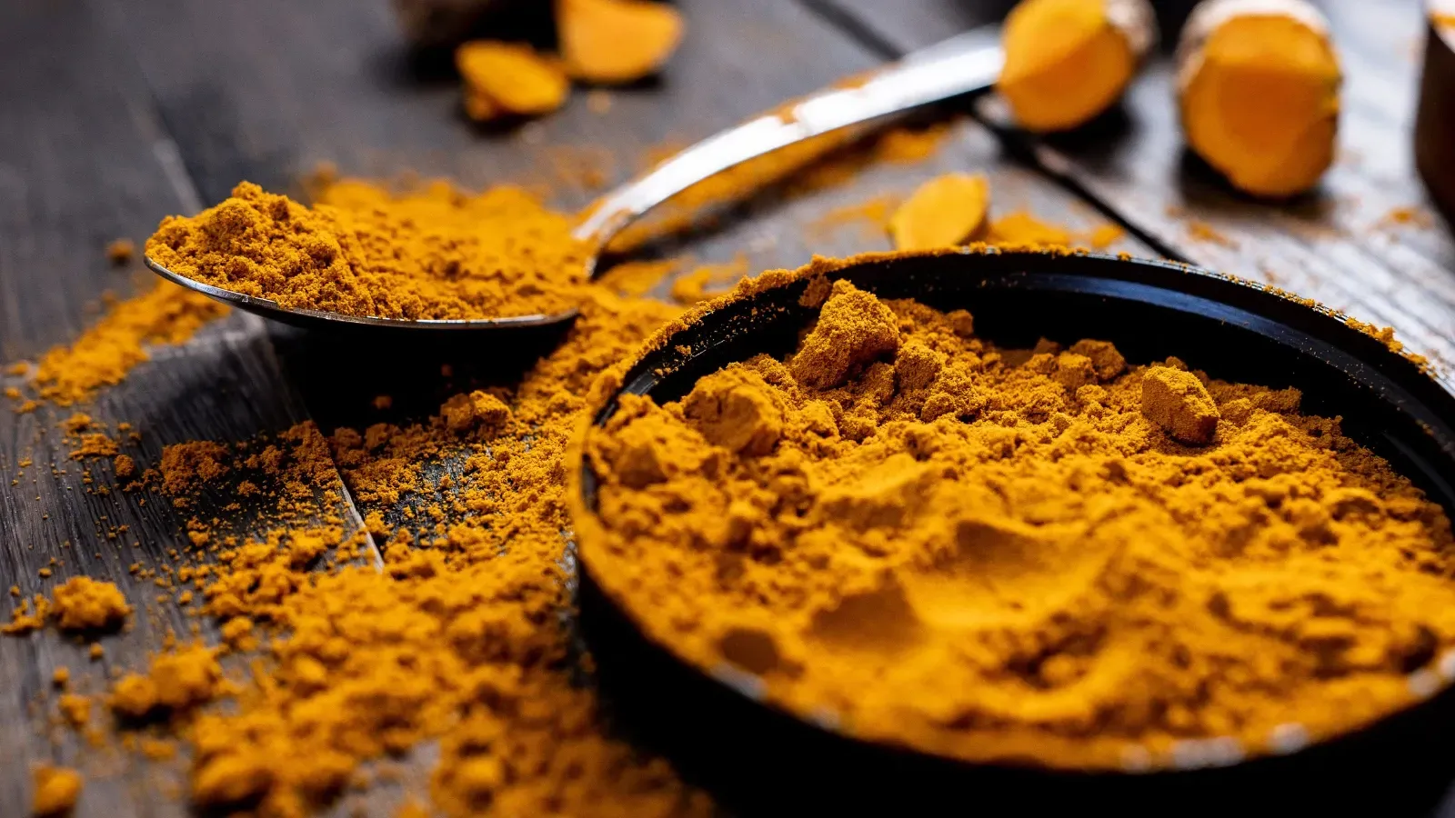 turmeric powder in a bowl