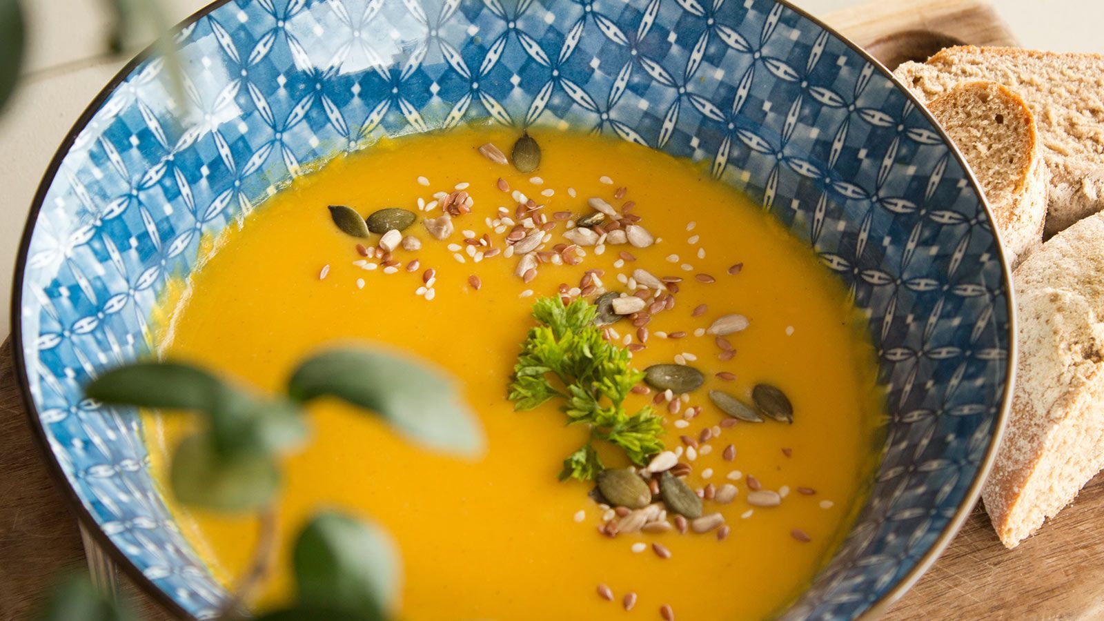 Pumpkin Cream with Spicy Pepper Oil